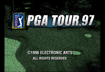 PGA Tour 97 Title Screen